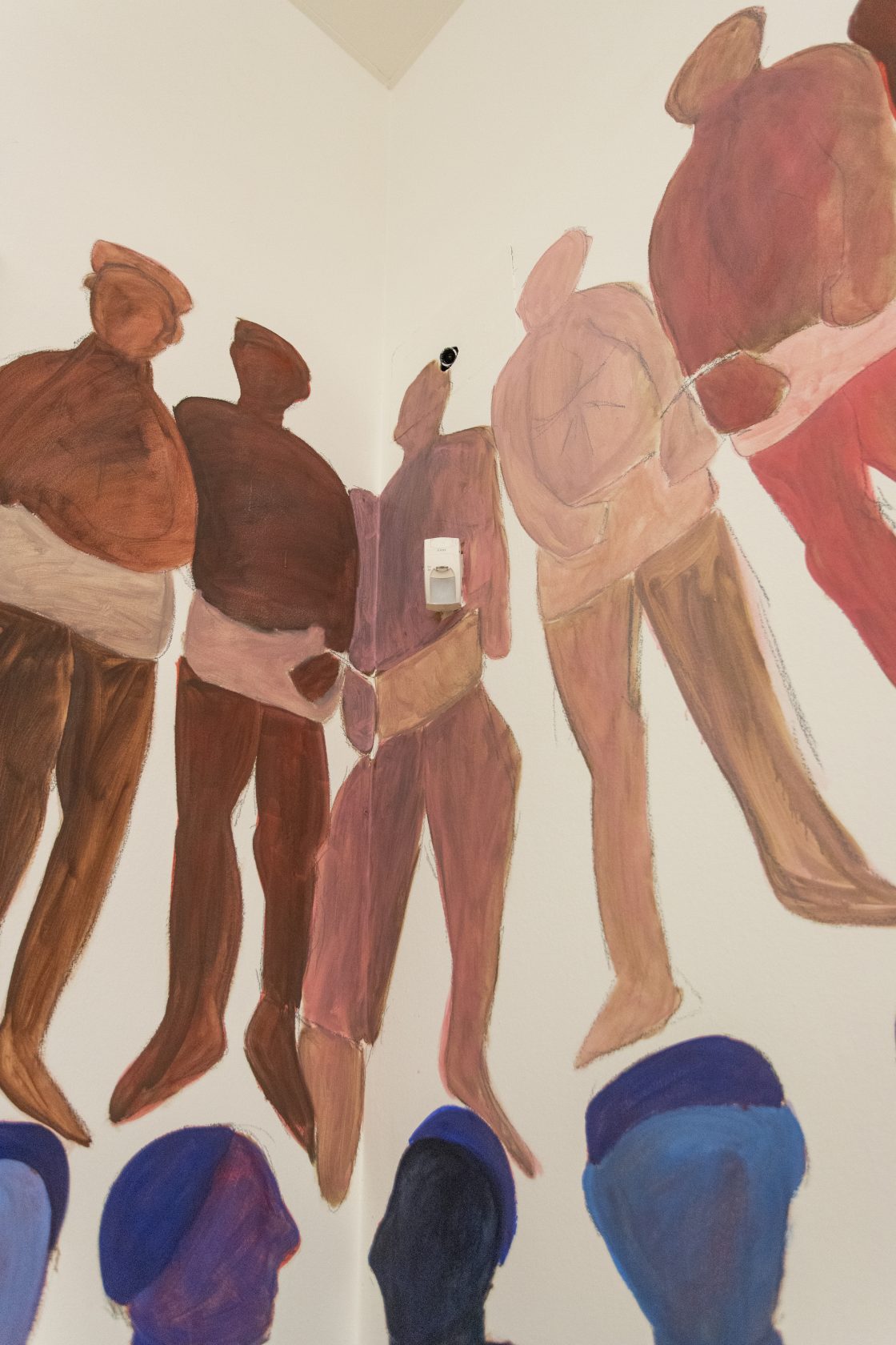 Kenneth Aidoo: Process during Manifestation #39 To Be Determined