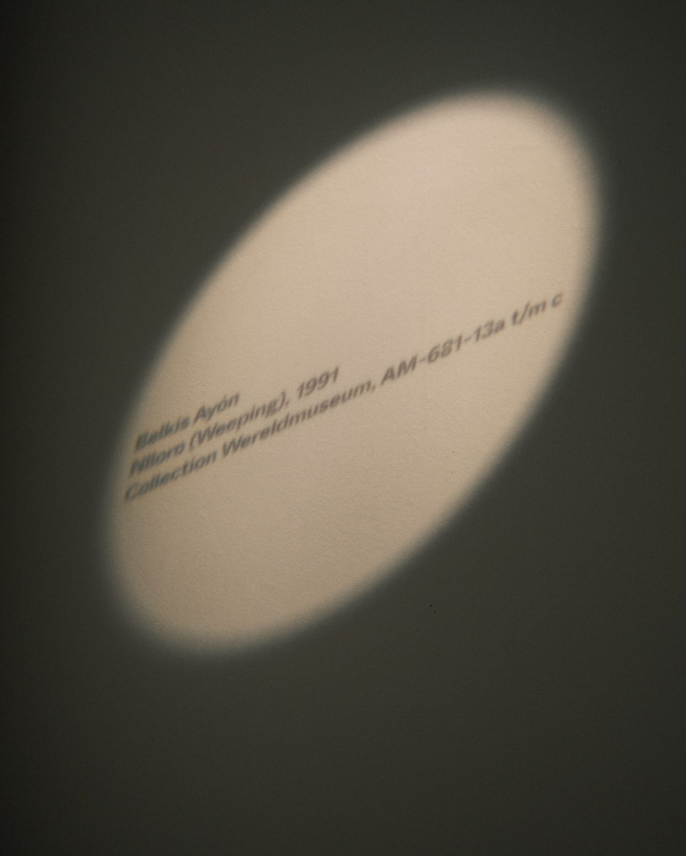Nlloro (Weeping), 1991
