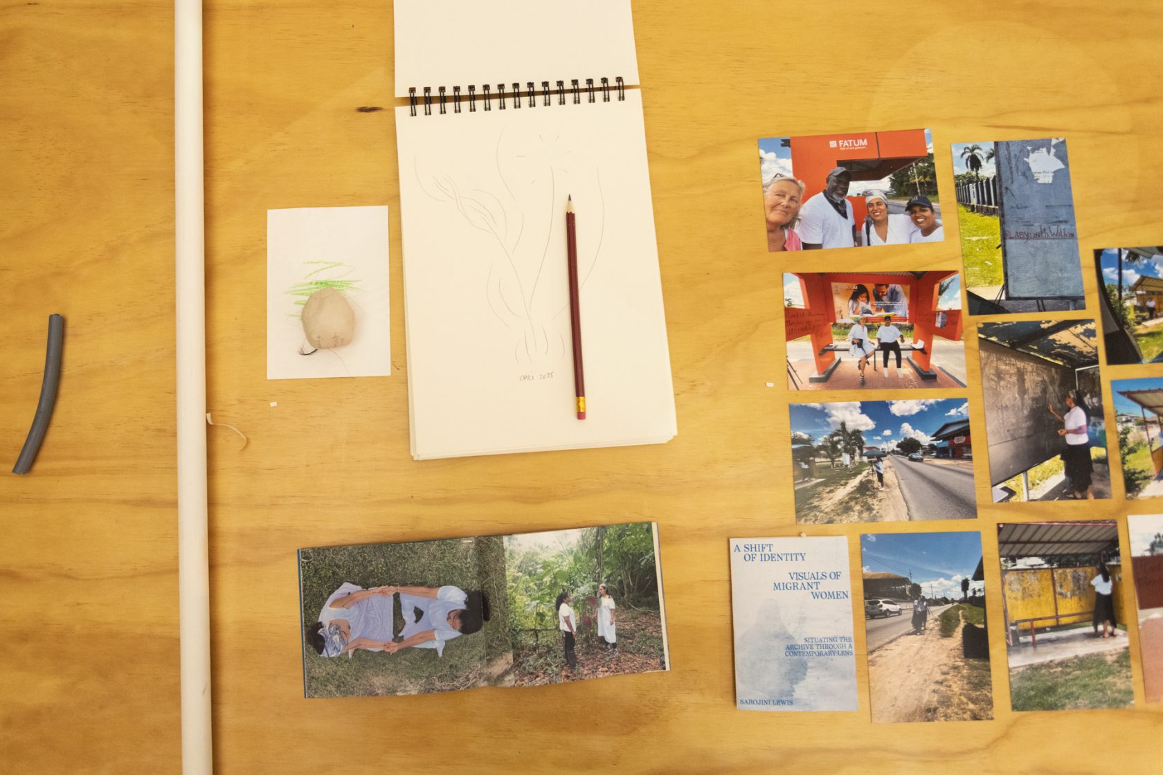 Razia Barsatie & Sarojini Lewis: Process during Manifestation #52: To Be Determined